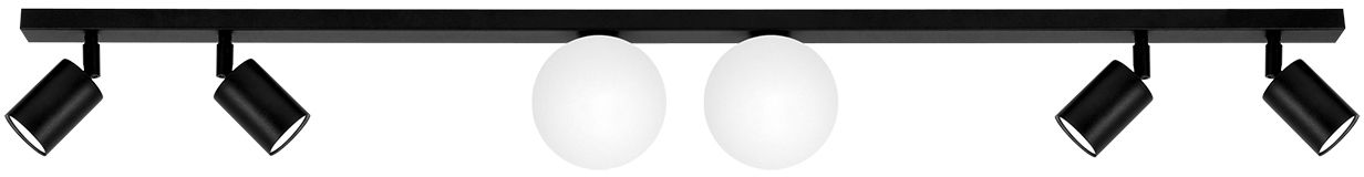 Kaja Swing Deckenlampe 6x10 W weiß-schwarz K-5492