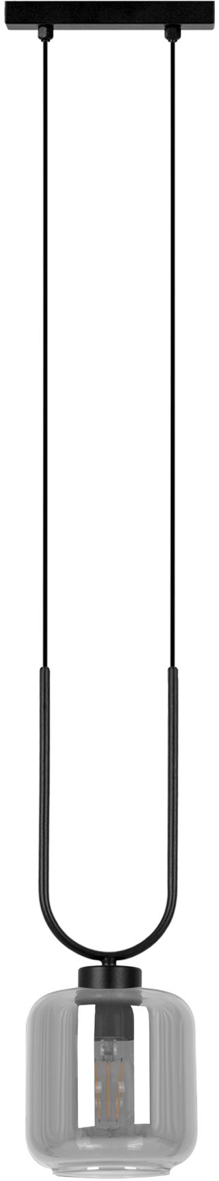 Kaja Bono Pendelleuchte 1x15 W schwarz-graphit K-5585