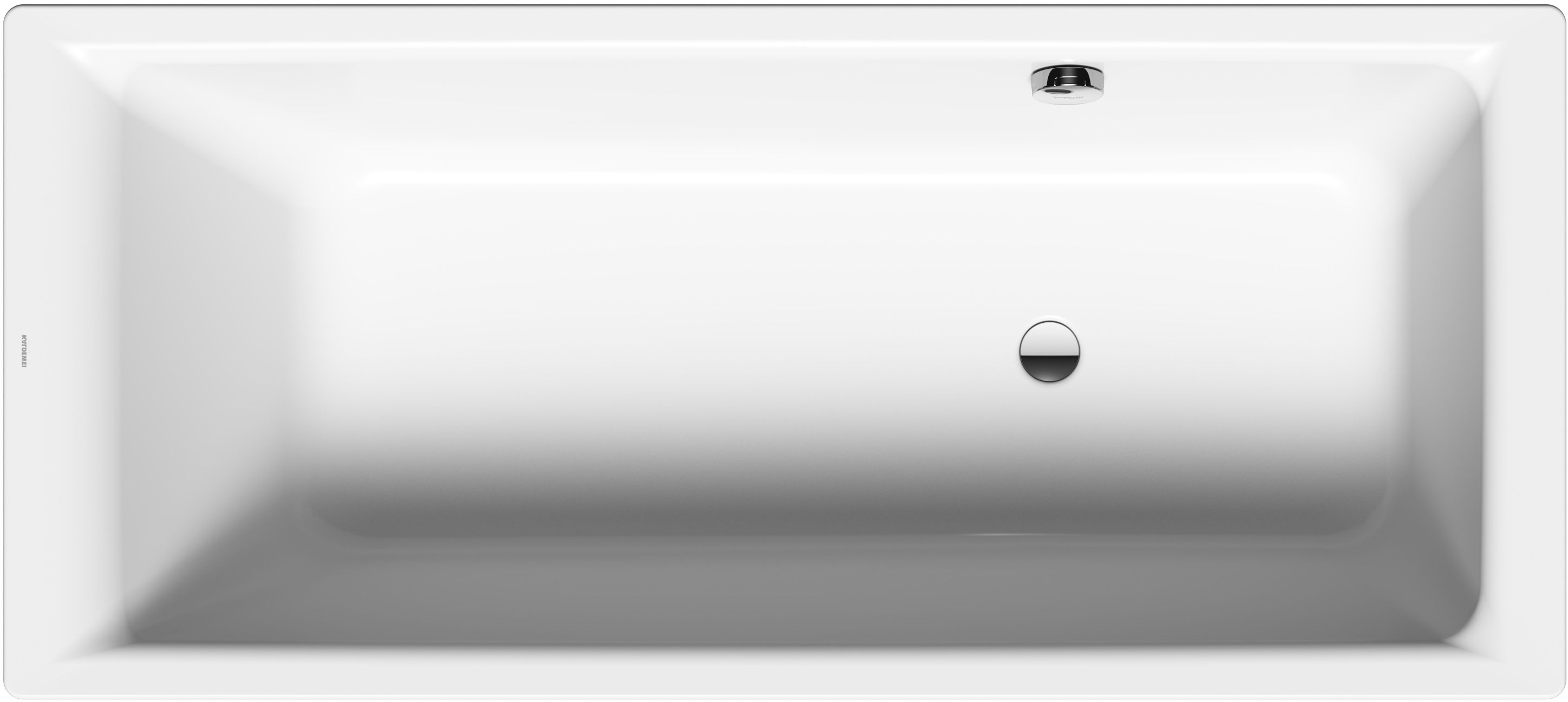 Kaldewei Puro Rechteckige Badewanne 180x80 cm weiß 256723000001