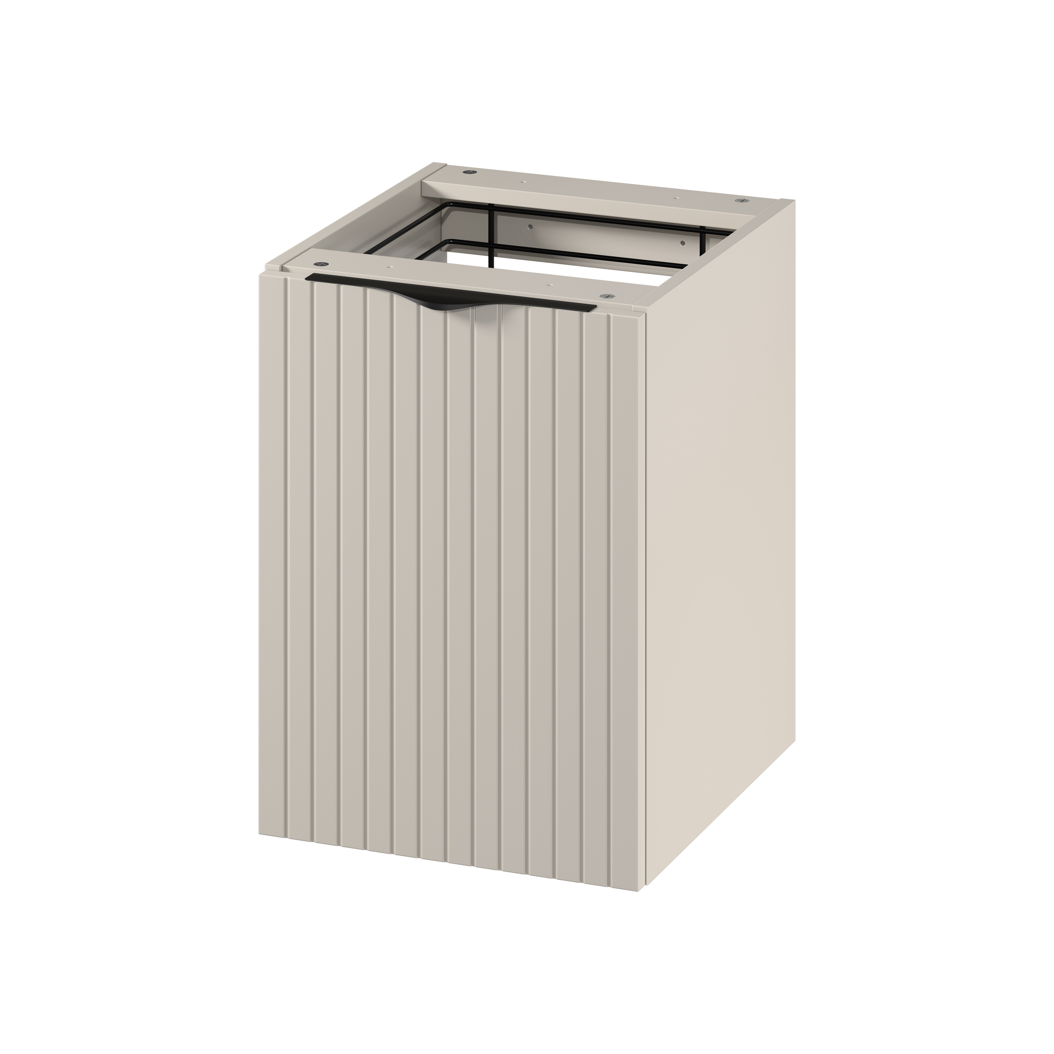 Cersanit Tirso Kabinett 40x44.6x55.1 cm Seitenschrank hängend cappuccino-beige S1017-030