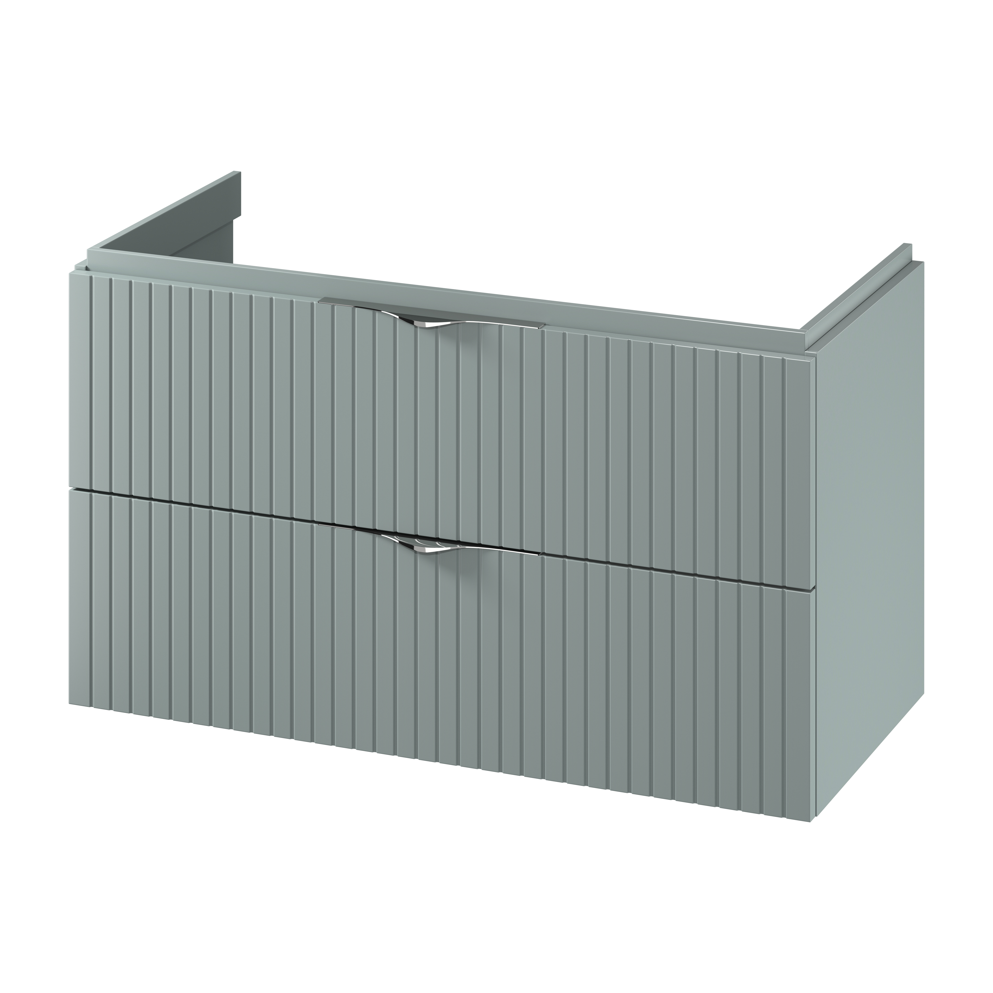 Cersanit Tirso Kabinett 99.4x44.6x57.2 cm Unterschrank hängend blau-grün S1015-012