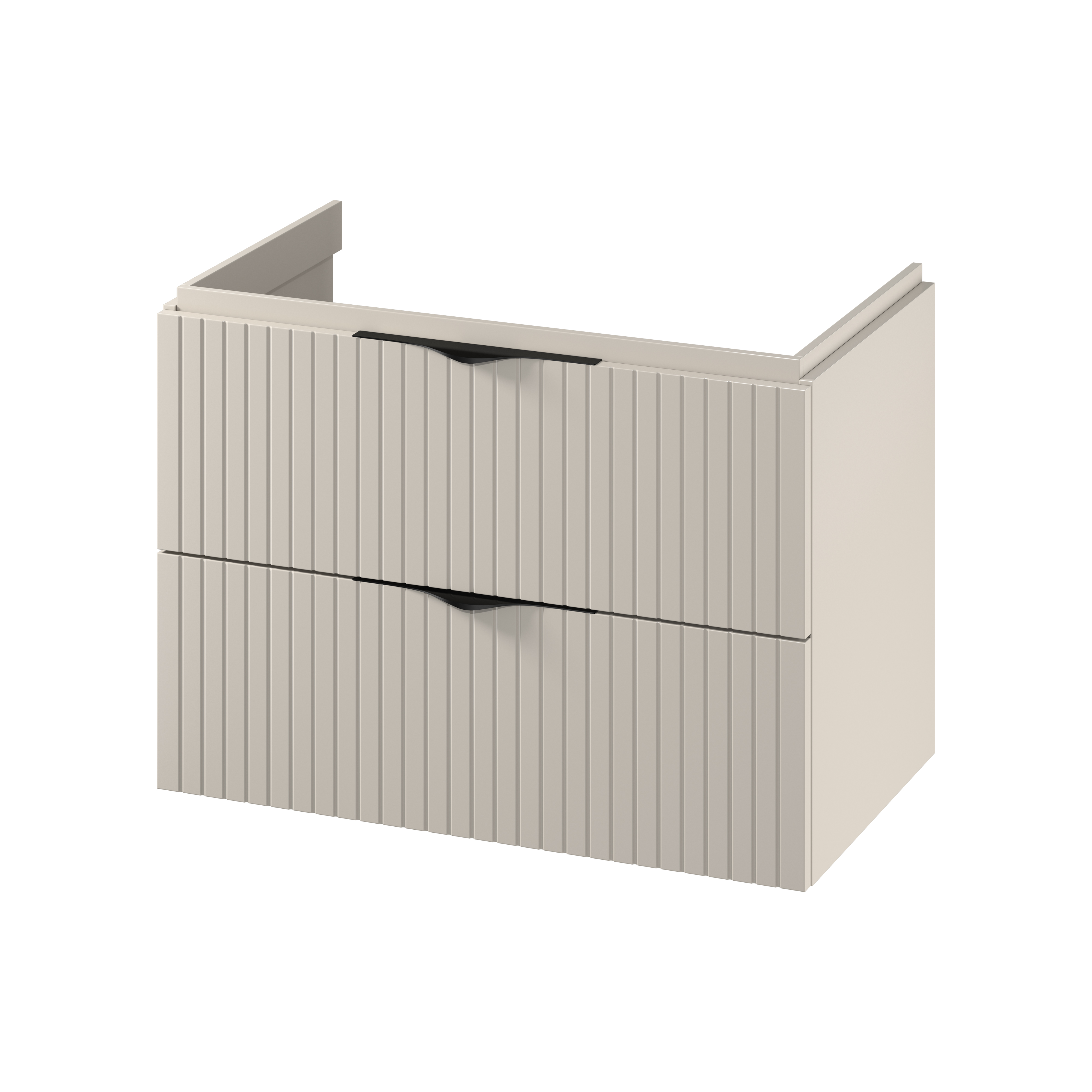 Cersanit Tirso Kabinett 79.4x44.7x57.2 cm Unterschrank hängend cappuccino-beige S1015-003