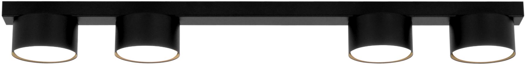 Kaja Cruz Deckenlampe 4x10 W schwarz K-5532