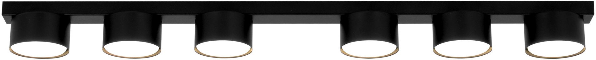 Kaja Cruz Deckenlampe 6x10 W schwarz K-5534