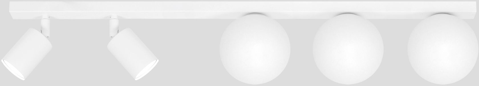 Kaja Andi Deckenlampe 5x10 W weiß K-5496