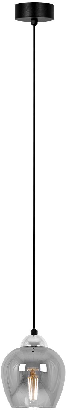 Kaja Nira Pendelleuchte 1x15 W schwarz-chrom K-5610