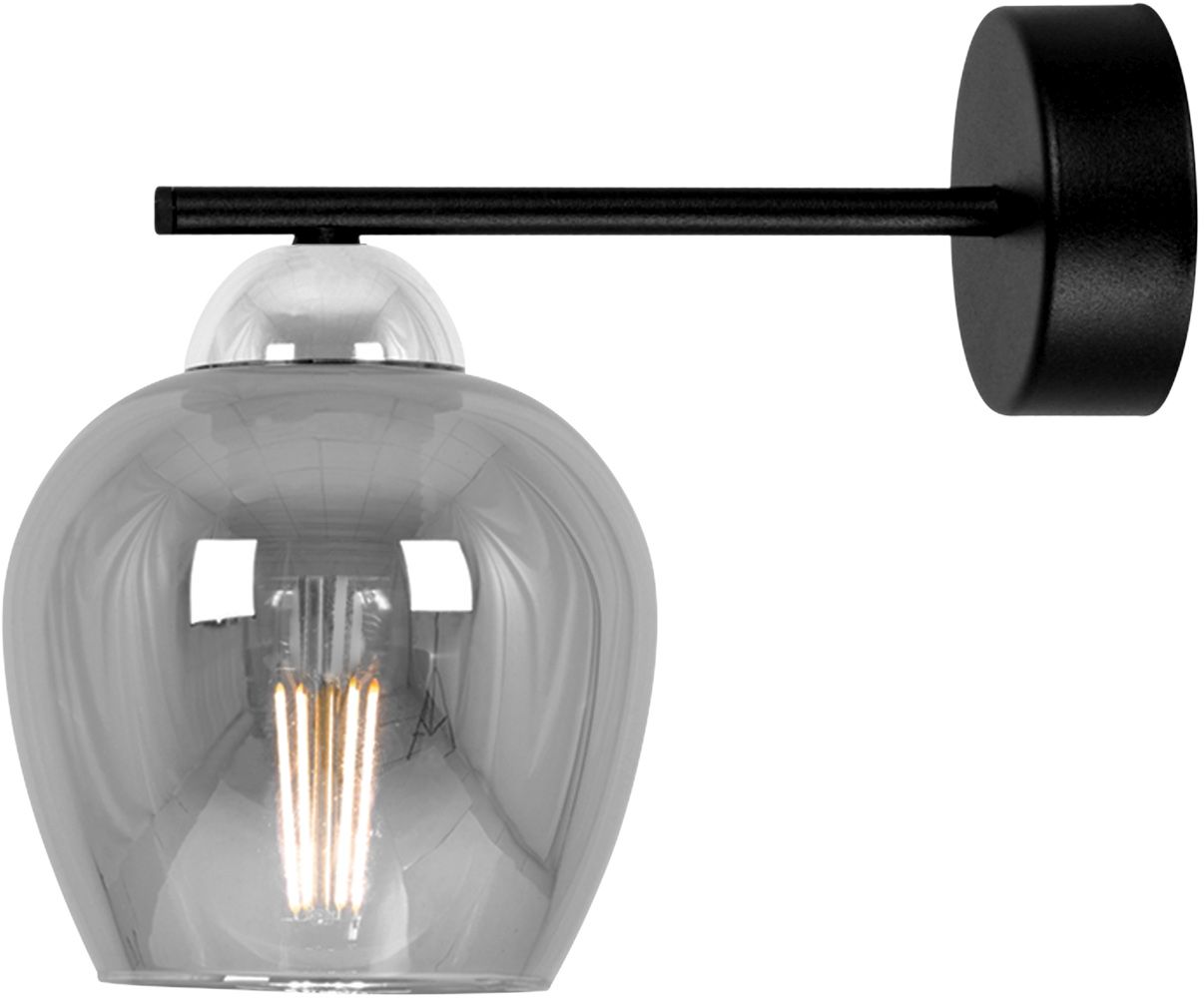 Kaja Nira Leuchter 1x15 W schwarz-chrom K-5613