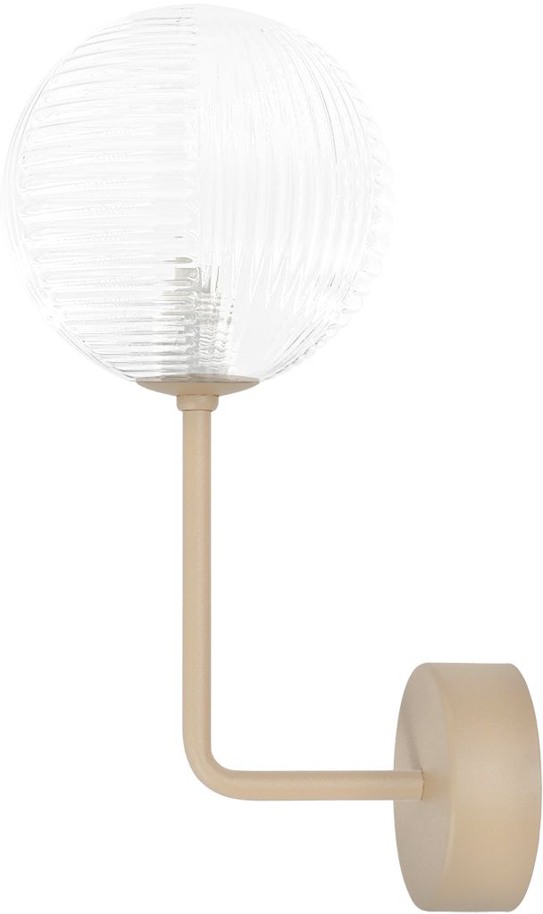 Kaja Casoli Leuchter 1x10 W transparent-beige K-5712