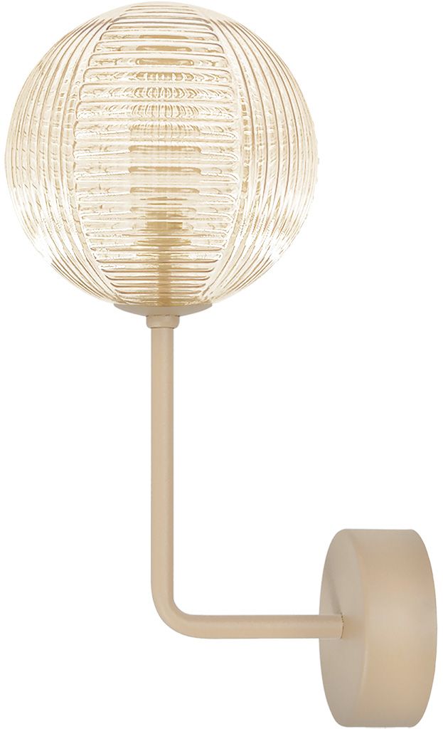 Kaja Jukon Leuchter 1x10 W bernstein-beige K-5715