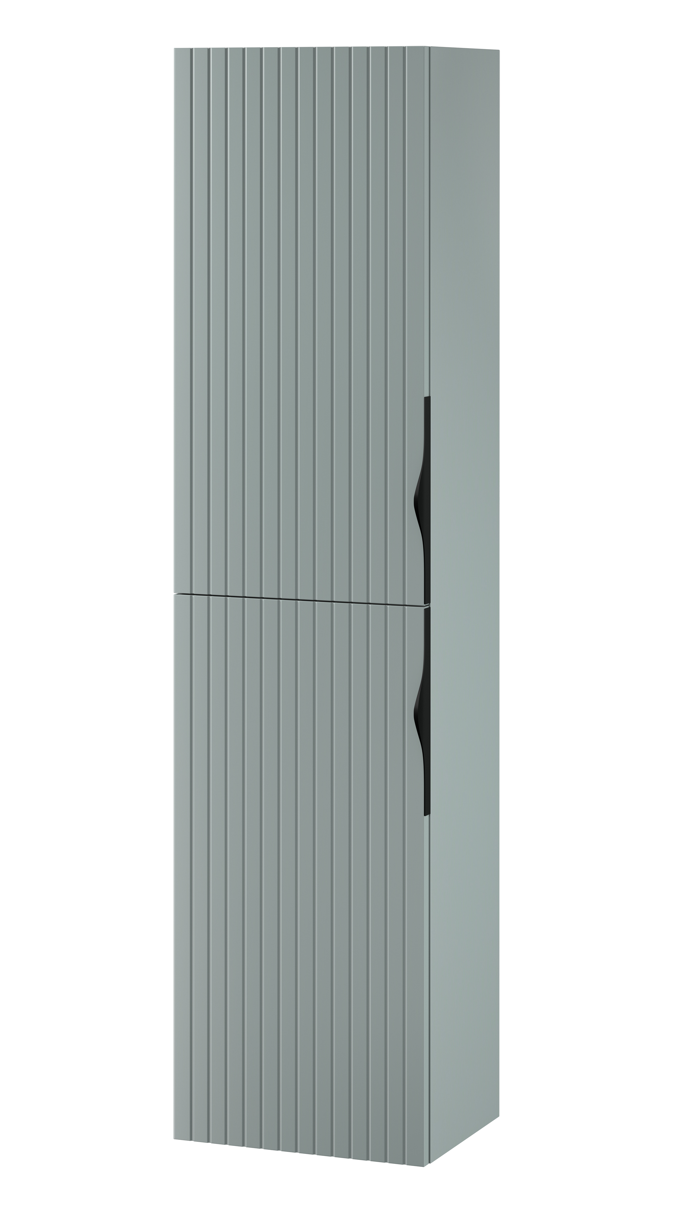 Cersanit Tirso Kabinett 40x30x160 cm Seitenschrank hängend blau-grün S1015-025