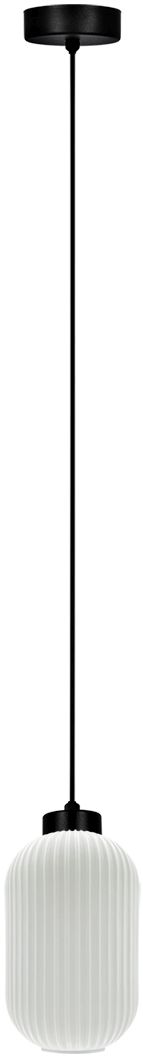Kaja Vilar Pendelleuchte 1x15 W weiß-schwarz K-5730
