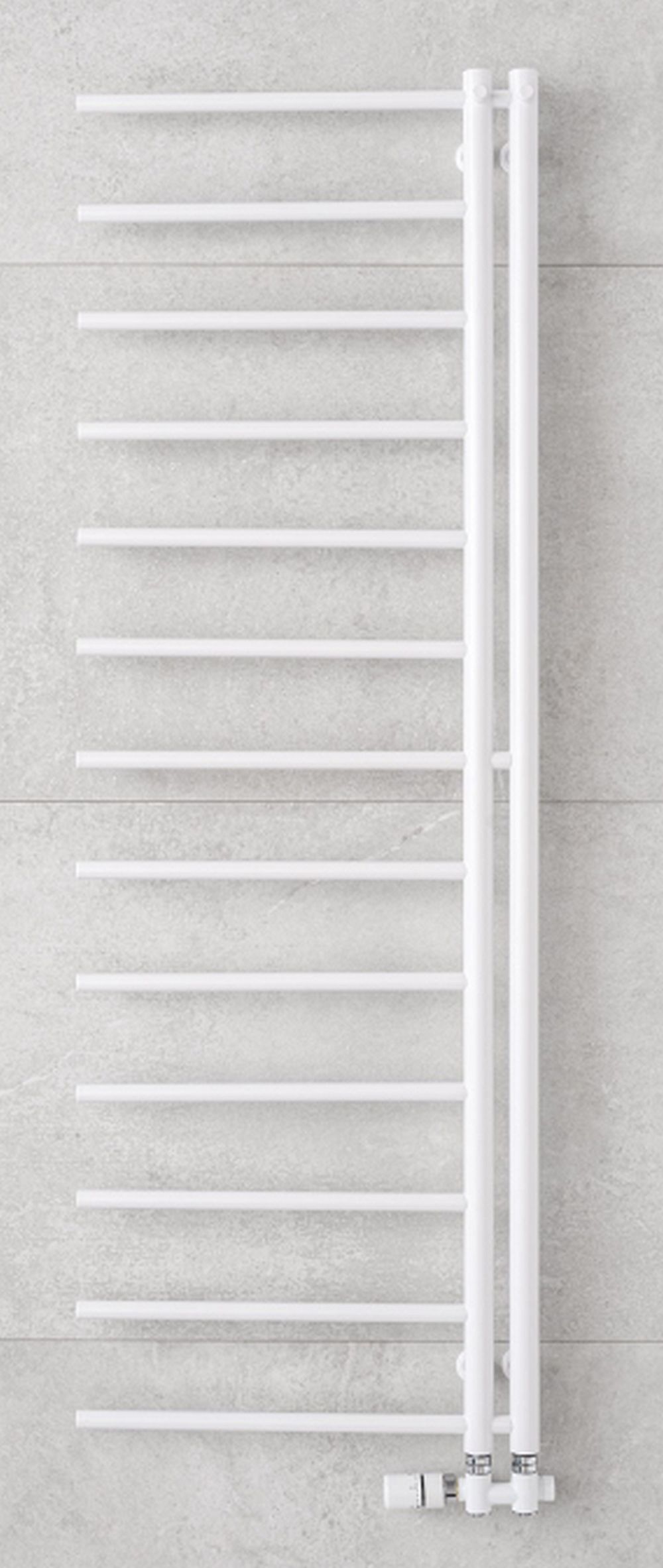 P.M.H. Apollo Badezimmerheizkörper Leiter 114x50 cm weiß AP1W-LLEWY
