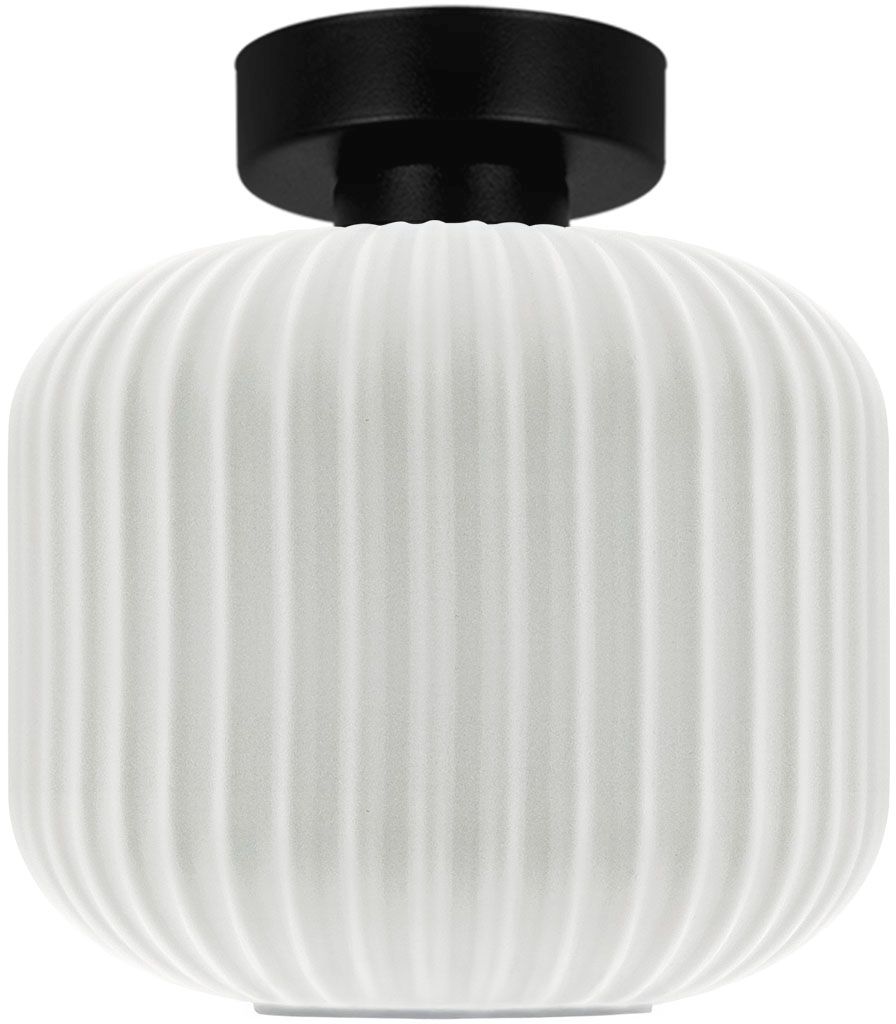 Kaja Sparta Deckenlampe 1x15 W weiß-schwarz K-5642