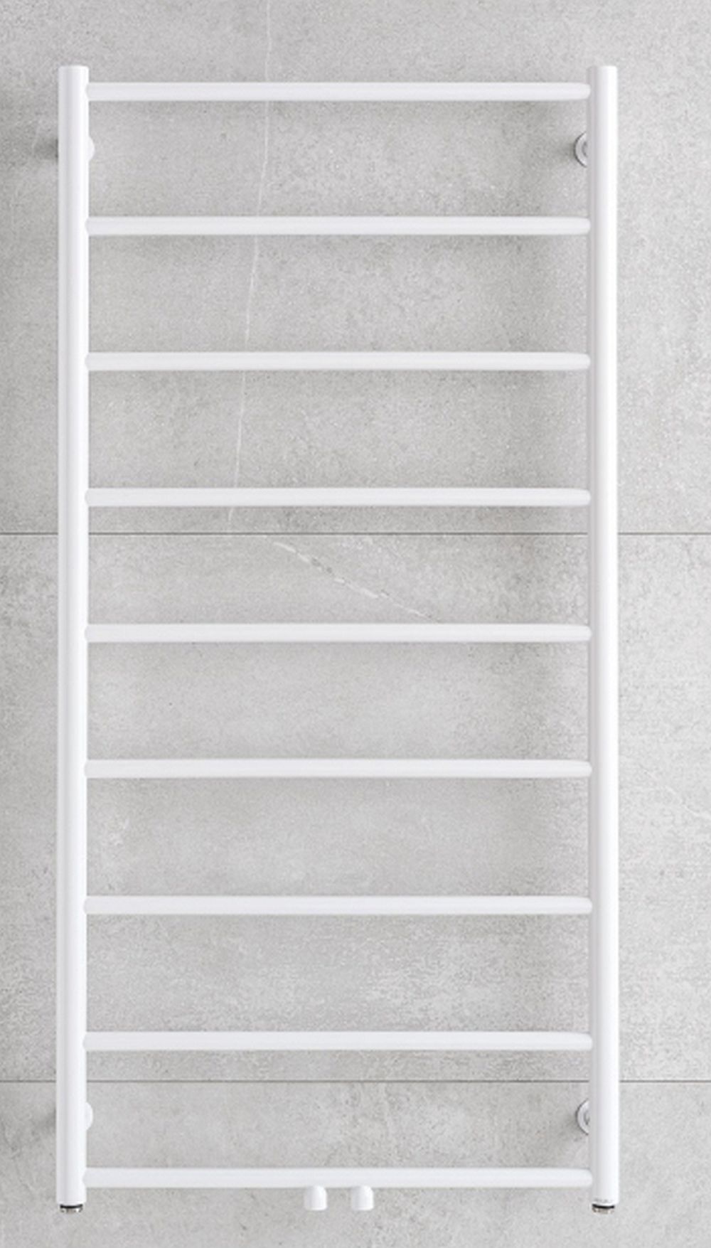 P.M.H. Naas Badezimmerheizkörper Leiter 77.5x50 cm weiß NS1W-M