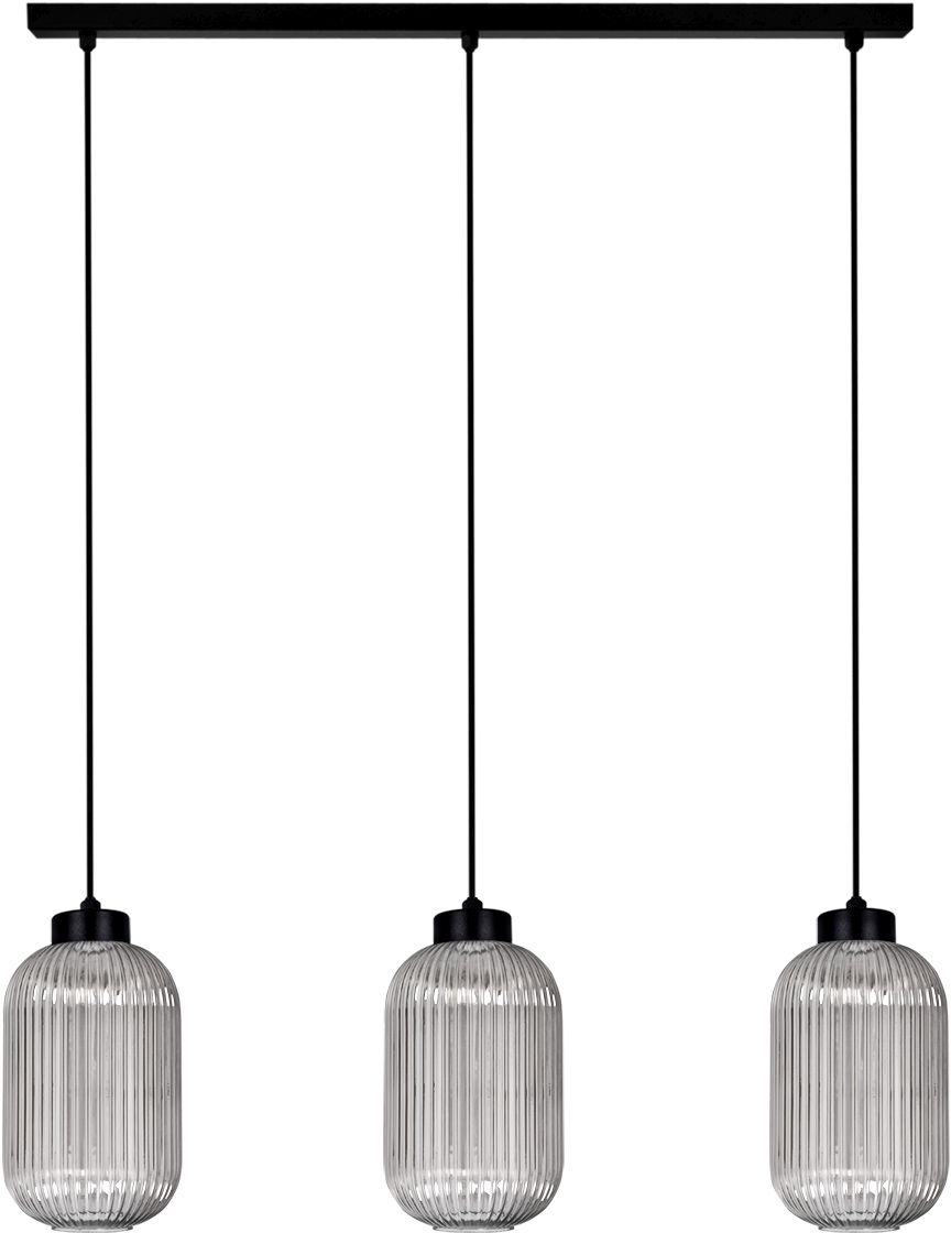 Kaja Silva Pendelleuchte 3x15 W schwarz-graphit K-5754