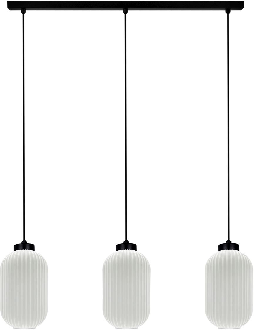 Kaja Vilar Pendelleuchte 3x15 W weiß-schwarz K-5734