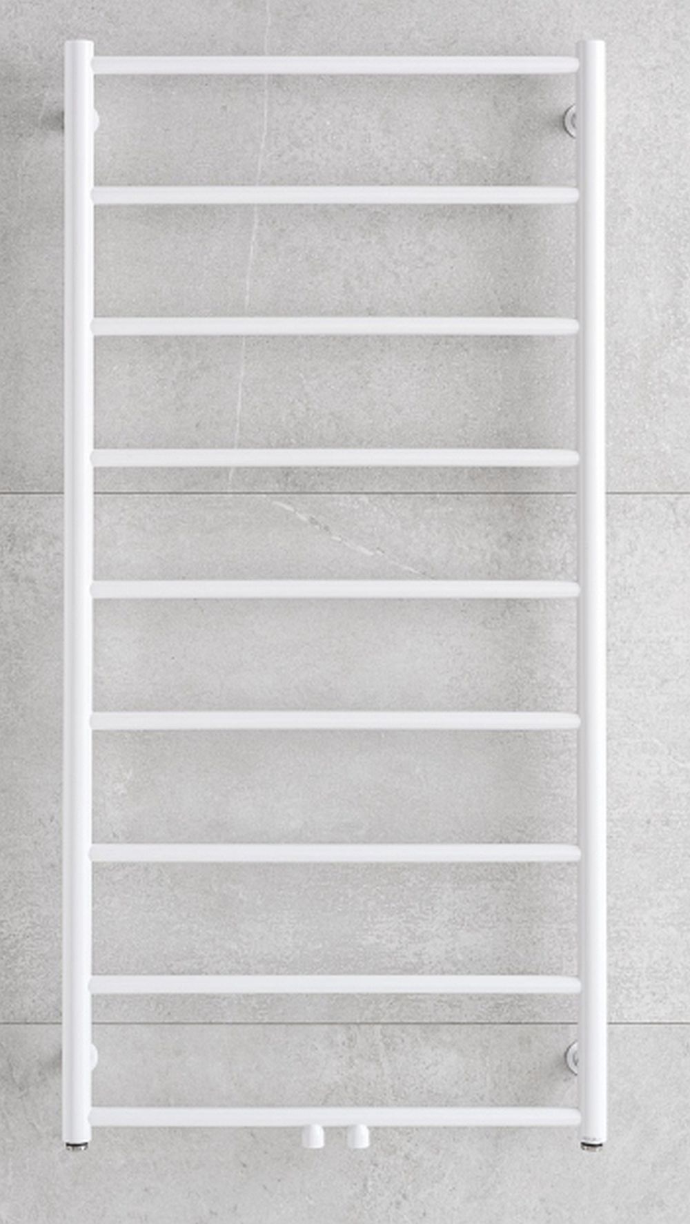 P.M.H. Naas Badezimmerheizkörper Leiter 121x50 cm weiß NS3W-M