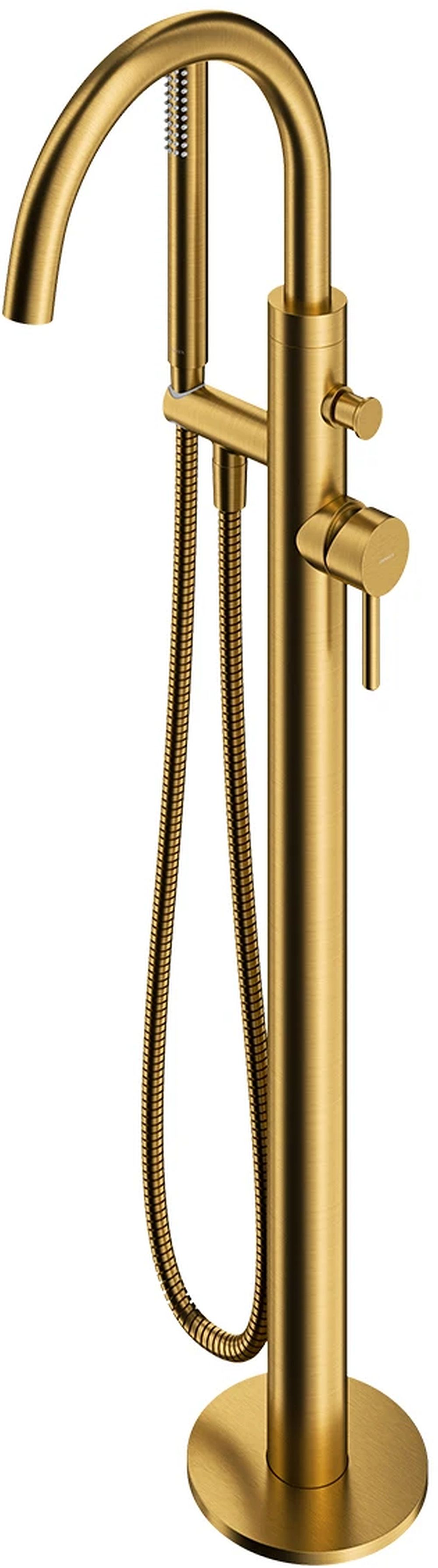 Omnires Y Badewannen- und Duscharmatur freistehend gold Y1233-SGLB