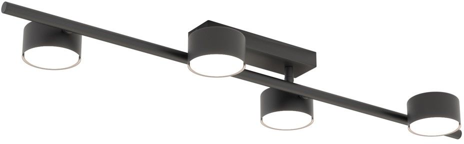 Emibig Bet Deckenlampe 4x12 W schwarz 1467/4