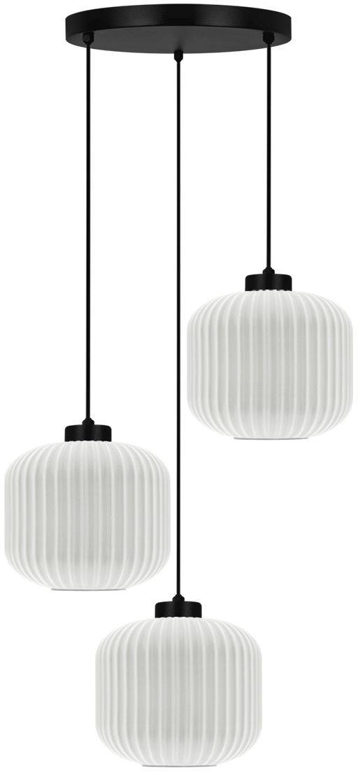 Kaja Sparta Pendelleuchte 3x15 W weiß-schwarz K-5644