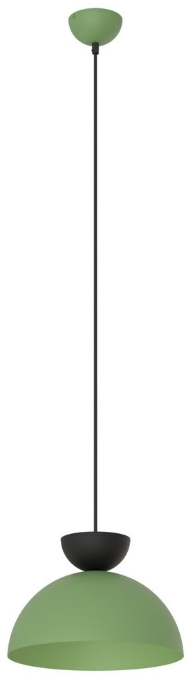 Emibig Lunaro Pendelleuchte 1x12 W schwarz-grün 1473/1L