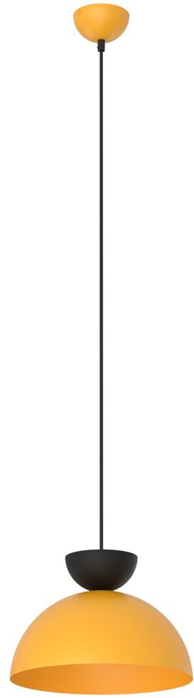 Emibig Lunaro Pendelleuchte 1x12 W schwarz-gelb 1474/1L