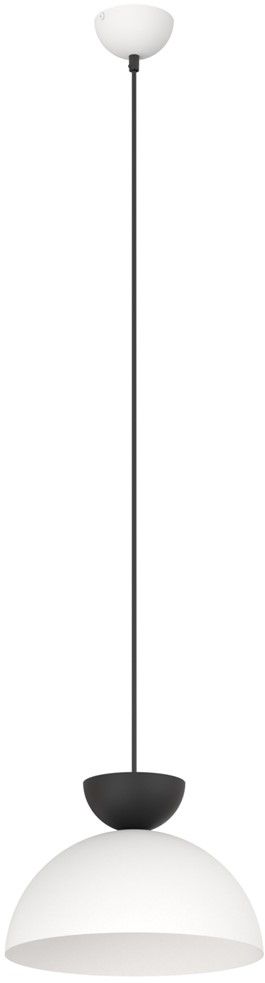 Emibig Lunaro Pendelleuchte 1x12 W weiß-schwarz 1475/1L