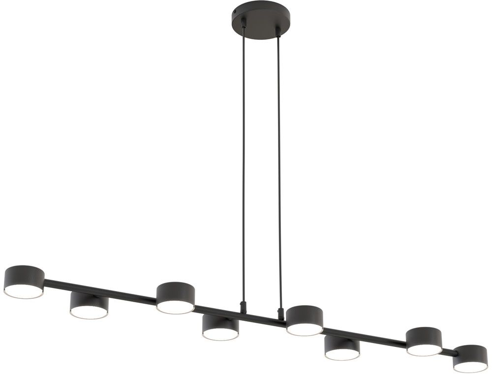 Emibig Megara Pendelleuchte x12 W schwarz 1439/8