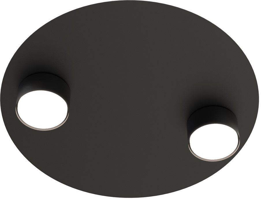 Emibig Bolx Deckenlampe 2x12 W schwarz 1441/2