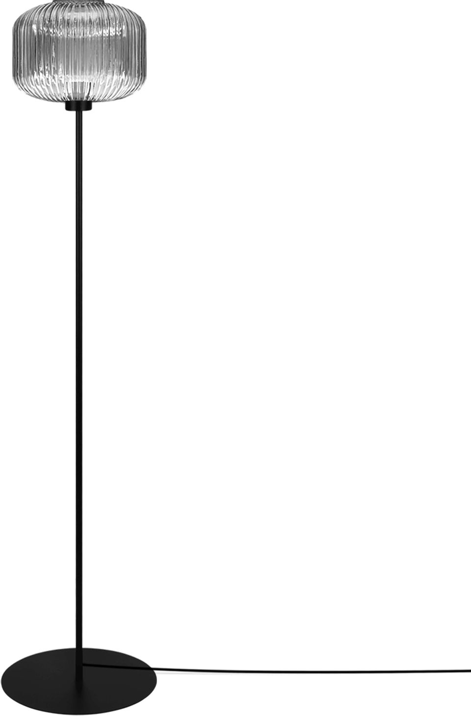 Kaja Campo Stehlampe 1x15 W schwarz-graphit K-5665