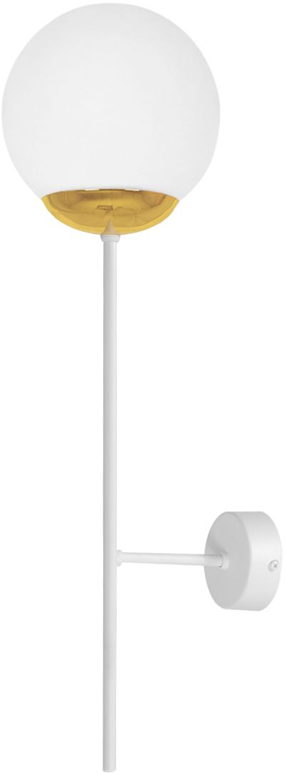 Kaja Elmo Leuchter 1x10 W weiß-gold K-5316