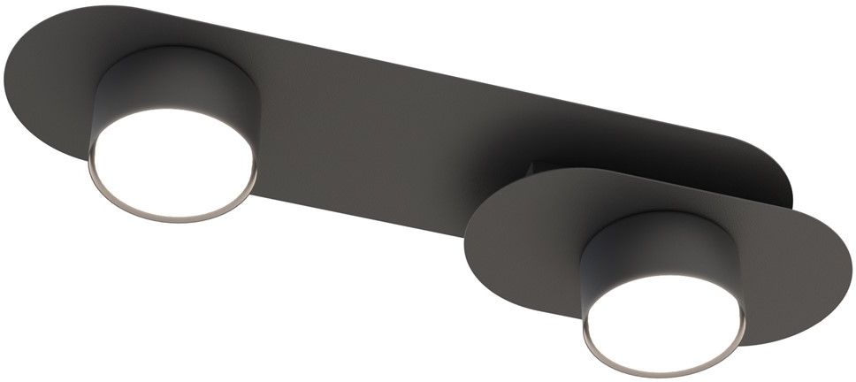 Emibig Stilo Deckenlampe 2x12 W schwarz 1449/2