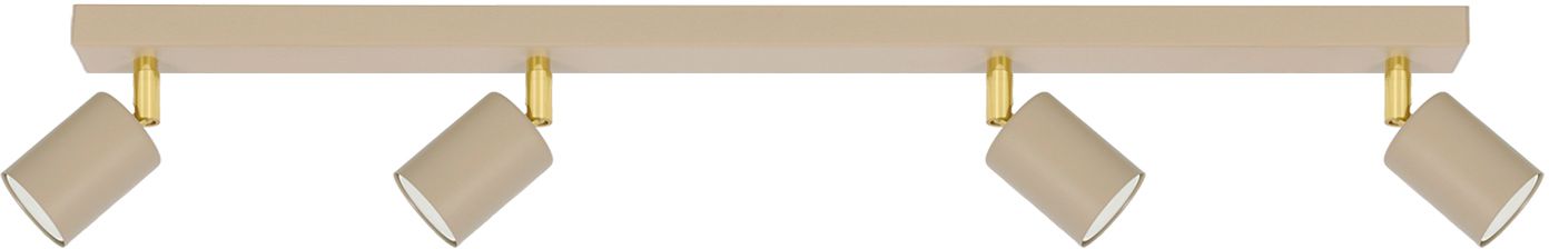 Kaja Mati Deckenlampe 4x10 W gold-beige K-5823