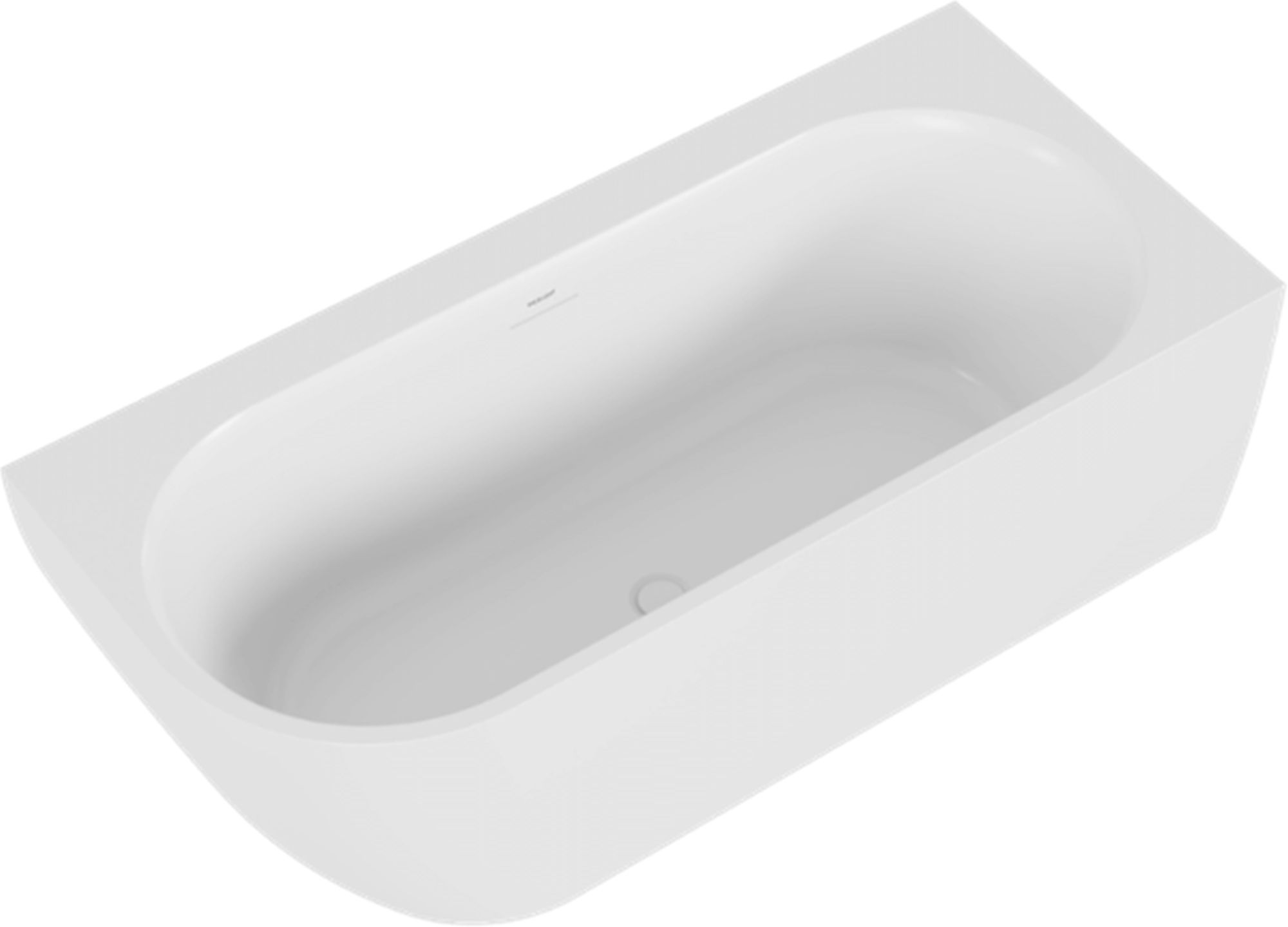 Excellent Oceana 2.0 Eckbadewanne 165x75 cm oval weiß WAEX.OCE2.165NP.WH