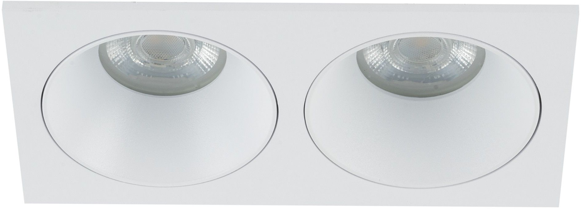 TK Lighting Prisma Eingebaute Lampe 2x10 W weiß 10580