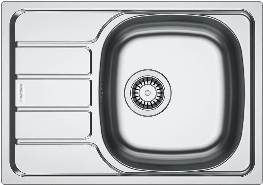 Franke Spark stahlspüle 62x43.5 cm stahl 101.0712.228