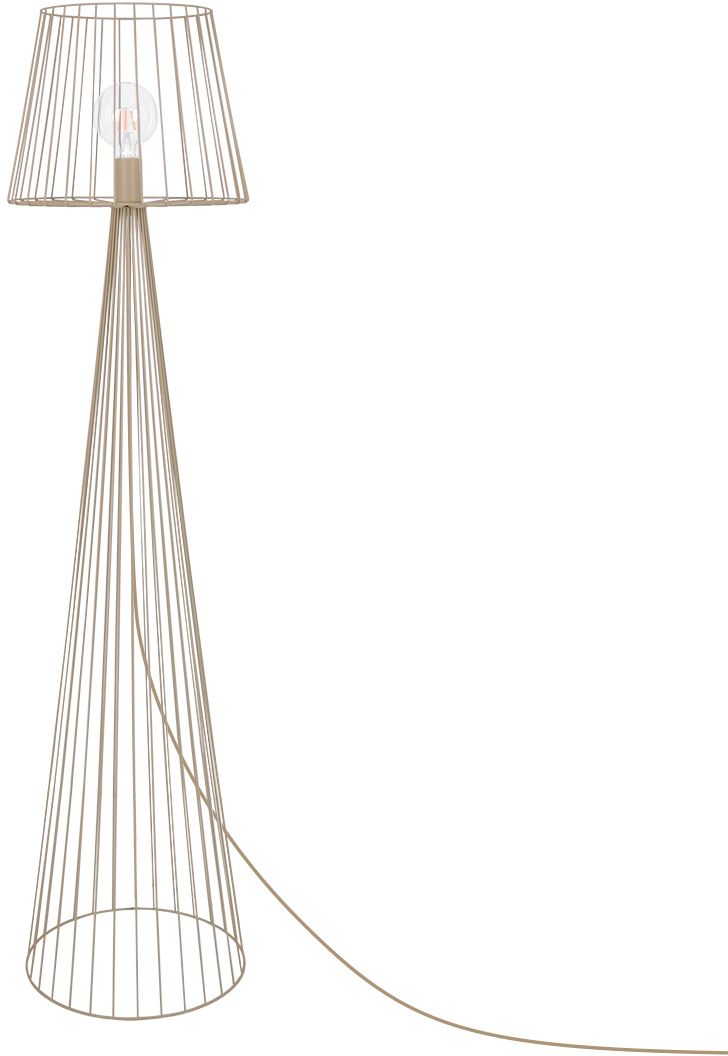 Kaja Livia Stehlampe 1x15 W beige K-5817