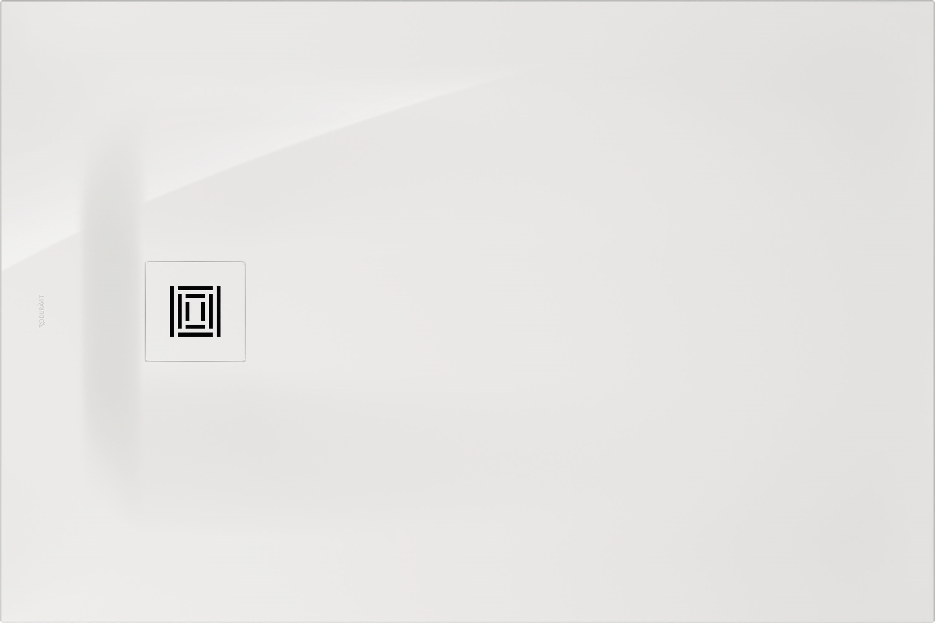 Duravit Sustano Rechteckige Duschwanne 120x80 cm weiß 720276730000000