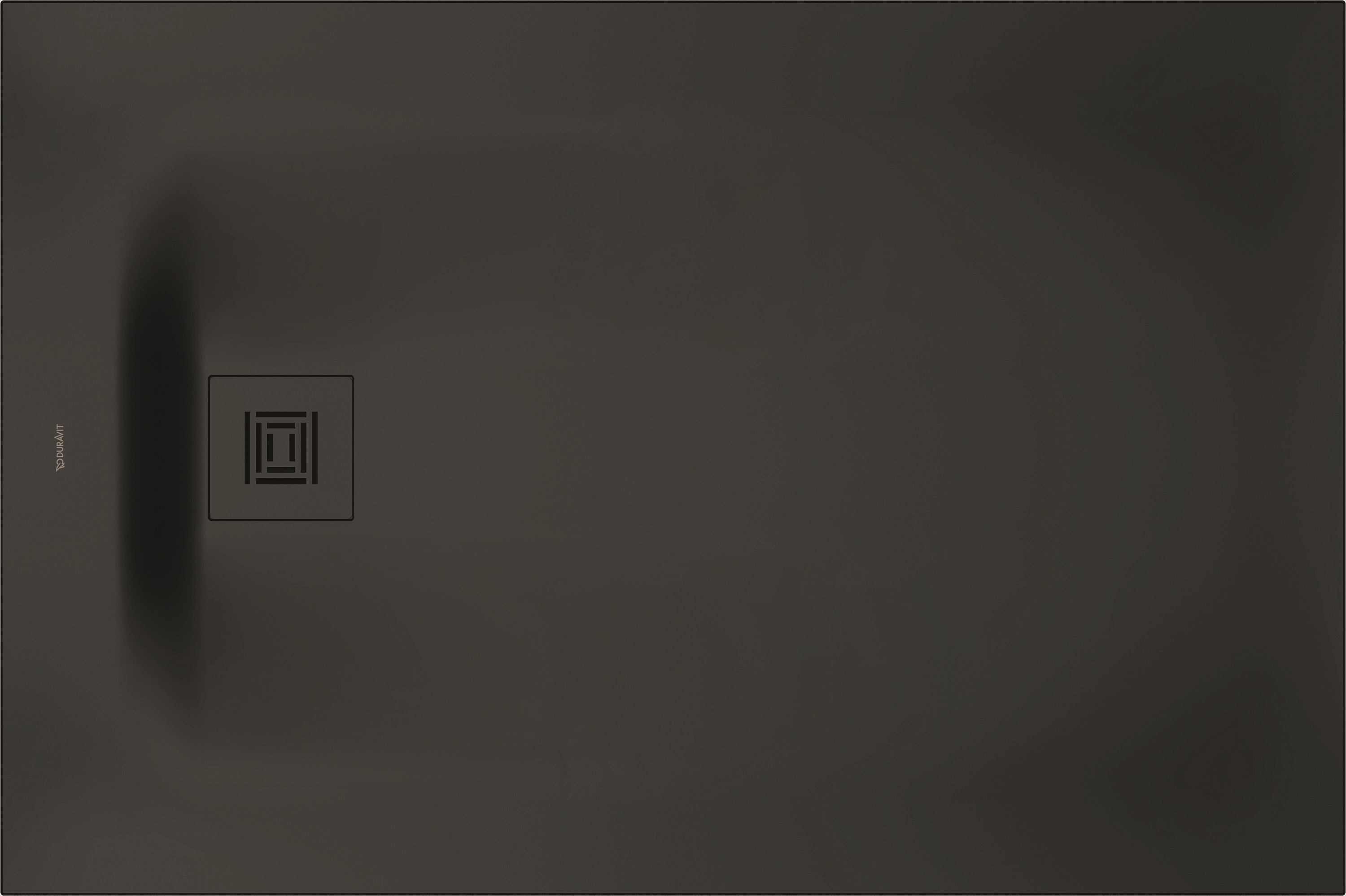 Duravit Sustano Rechteckige Duschwanne 120x80 cm grau 720276650000000