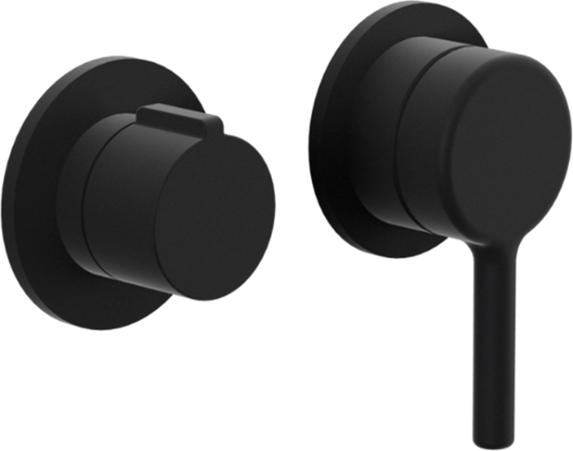 Excellent Pi badewannen- und duscharmatur Unterputz schwarz AREX.1240BL