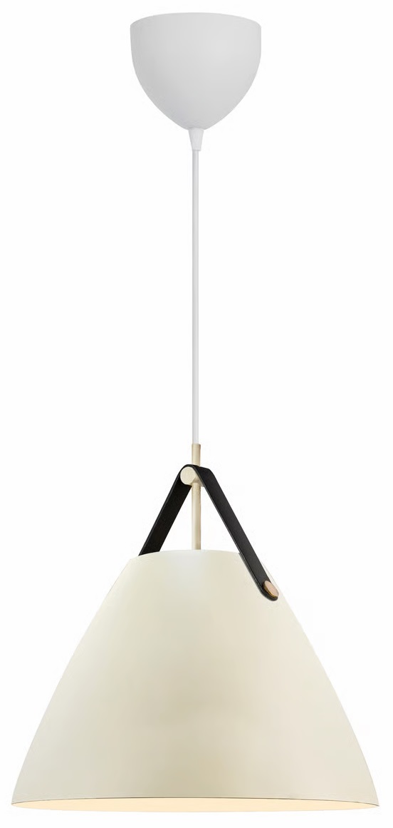 Nordlux Strap Pendelleuchte 1x40 W beige 84343008