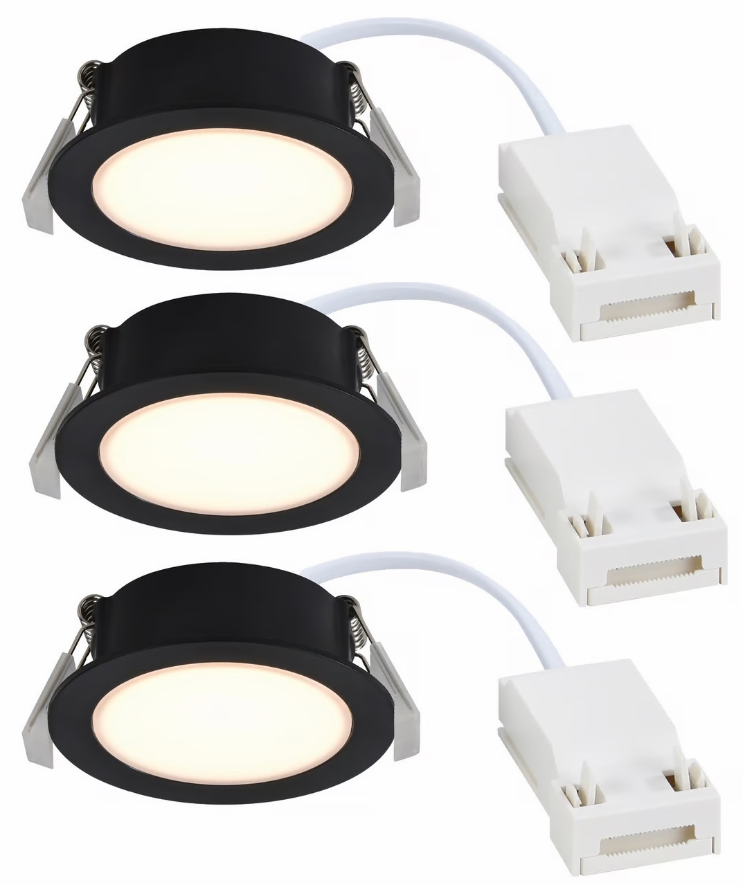 Nordlux Olea Eingebaute Lampe 1x4.4 W schwarz 2510400103