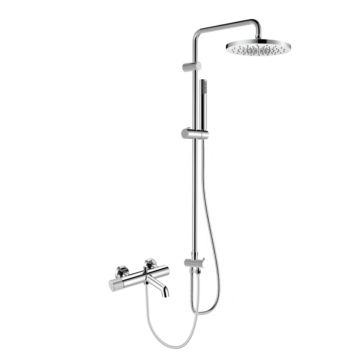 Set Duschset Oltens Molle 36020100, Badewannen- und Duscharmatur Oltens Hamnes 34005100