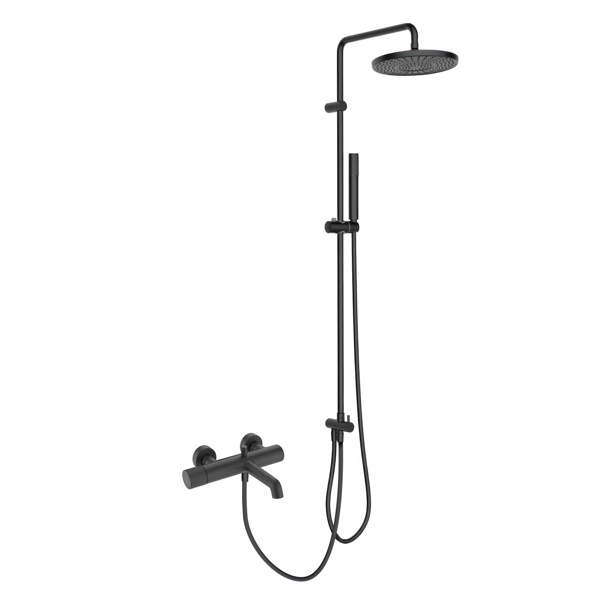 Set Duschset Oltens Molle 36020300, Badewannen- und Duscharmatur Oltens Hamnes 34005300