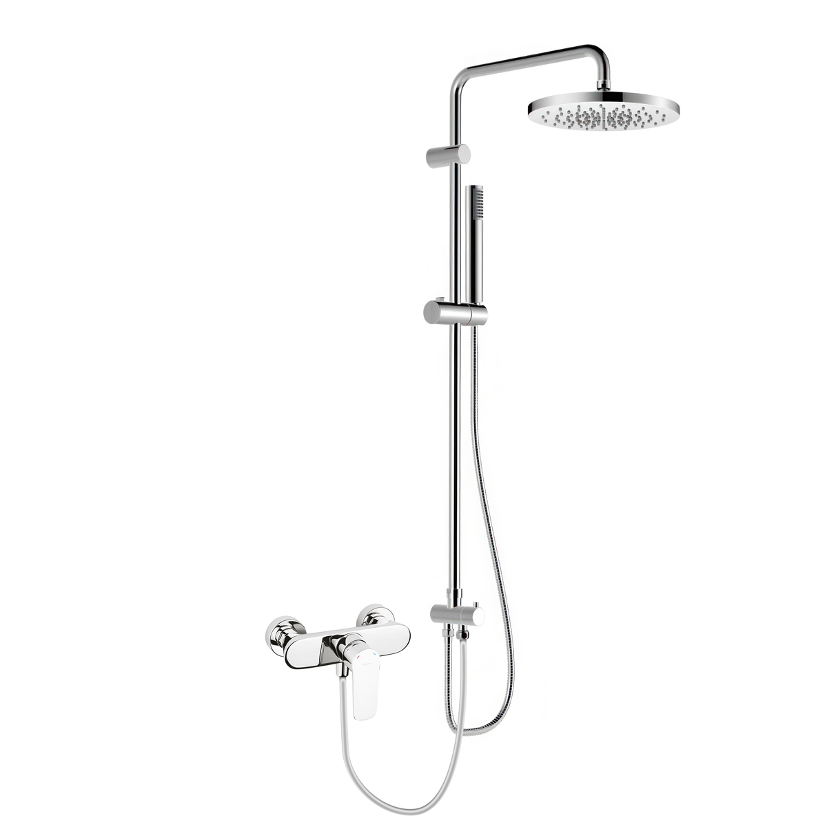 Set Duschset Oltens Molle 36020100, Duschbatterie Oltens Vernal 33004100