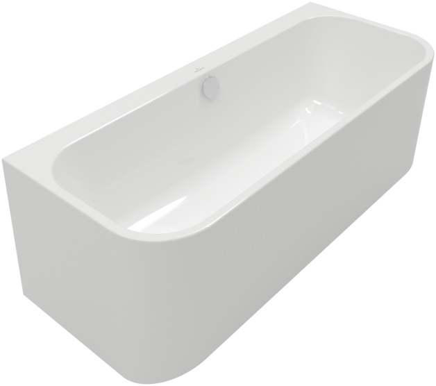 Villeroy & Boch Architectura Wandmontierte Badewanne 170x75 cm rechteckig weiß UBA170ARE9CS00V-01