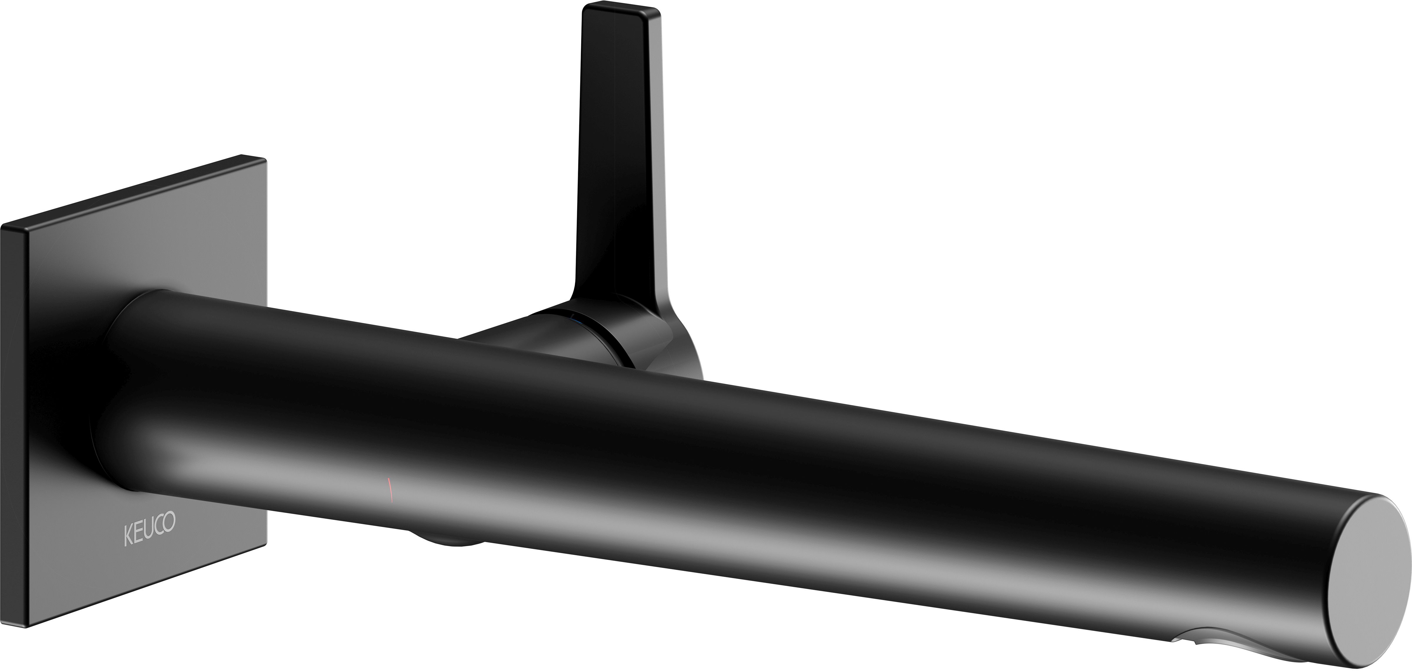Keuco Edition 11 Waschtischarmatur Unterputz schwarz 51116372302