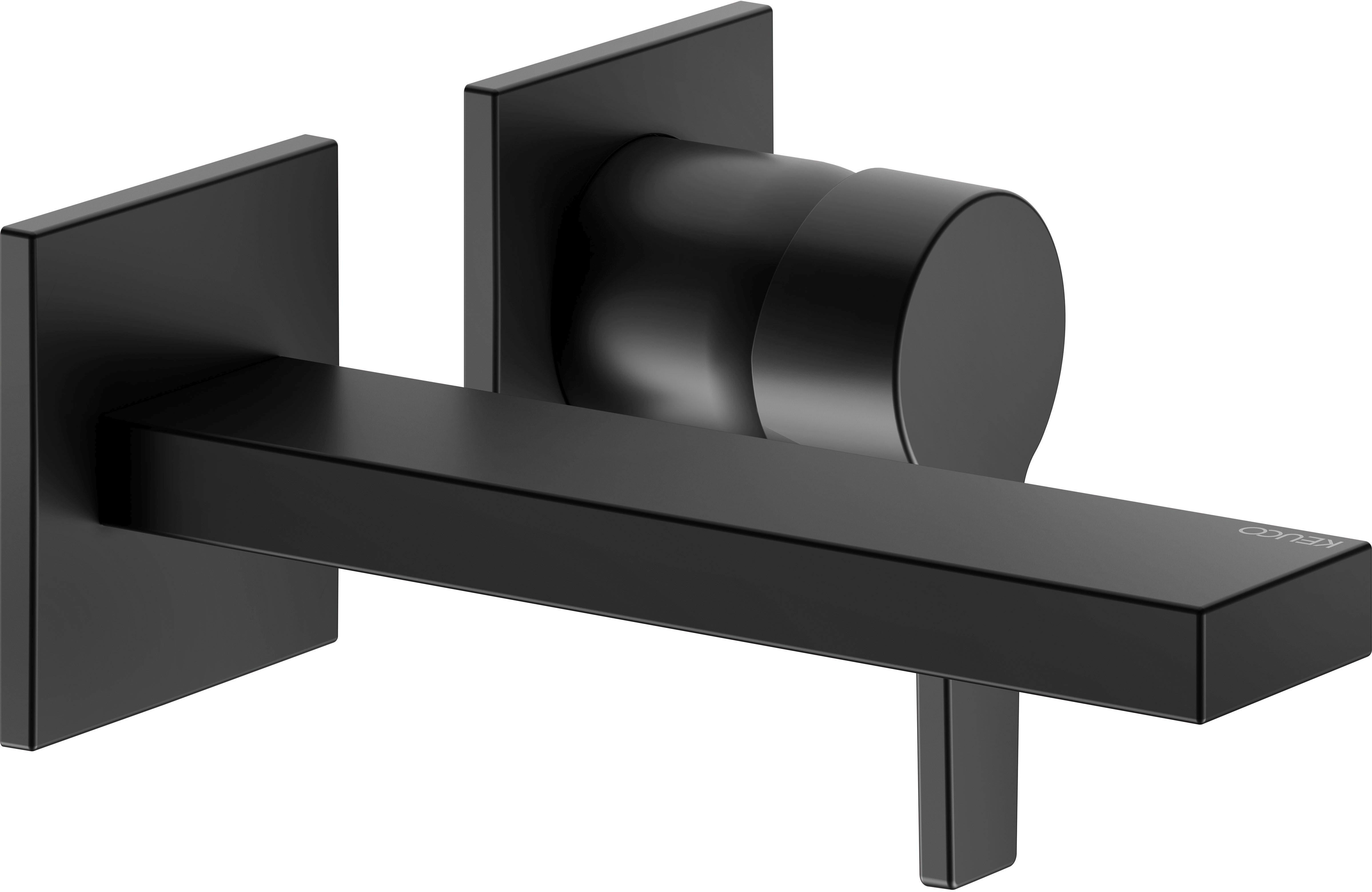 Keuco Edition 11 Waschtischarmatur Unterputz schwarz 51116370201