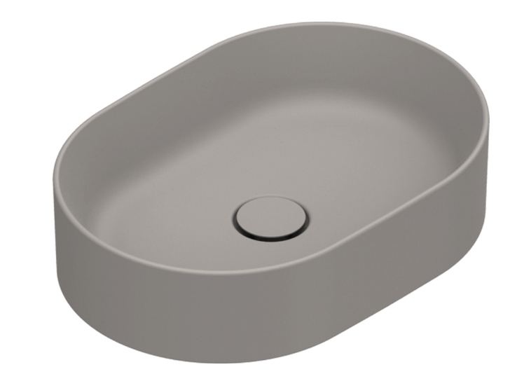Catalano Zero Waschbecken 50x35 cm oval Aufsatzwaschbecken 0122500032