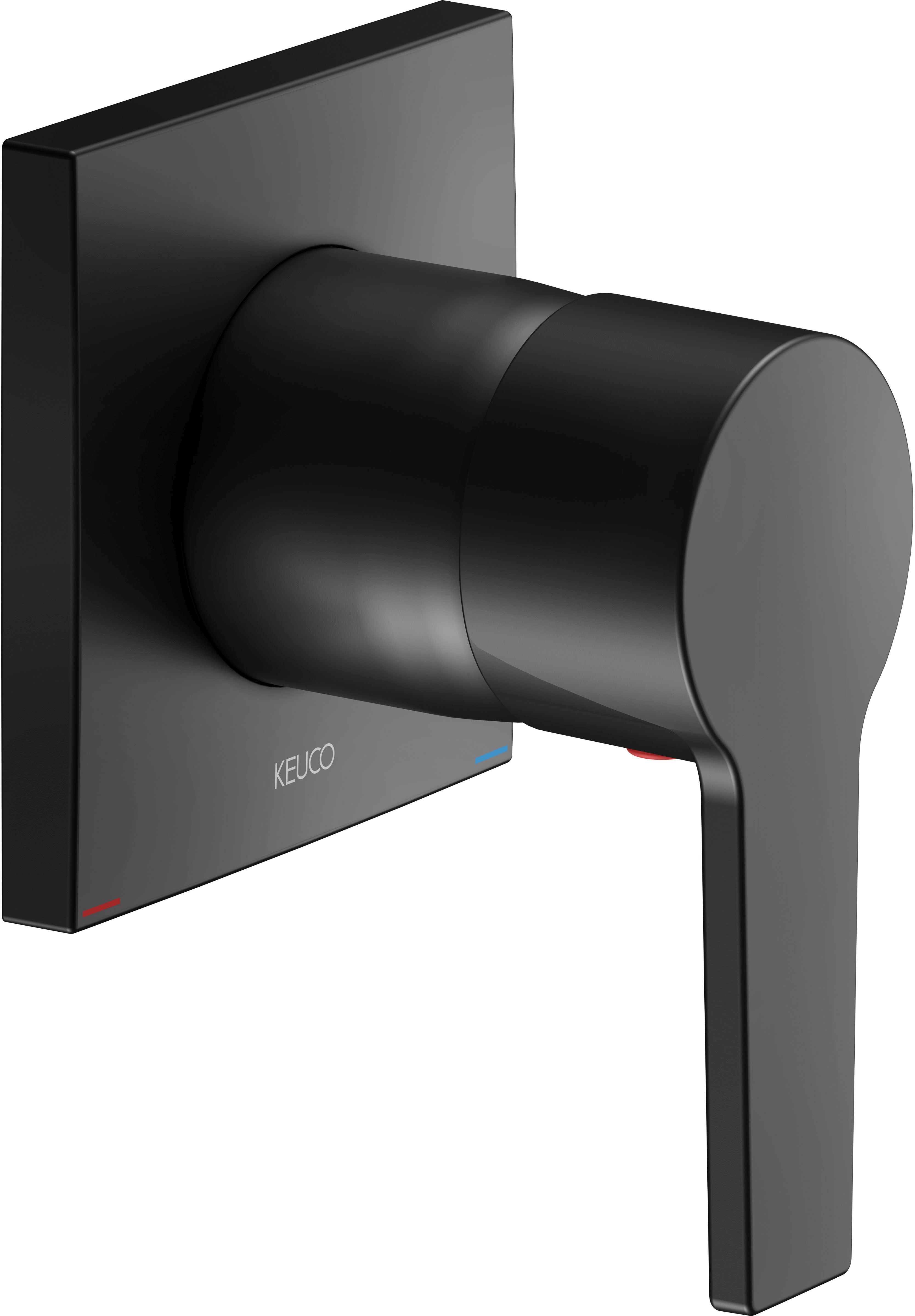 Keuco Edition 11 Duschbatterie Unterputz schwarz 51151370002